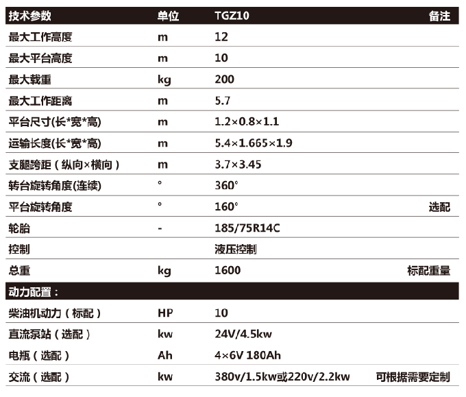 拖車折臂升降機(jī)