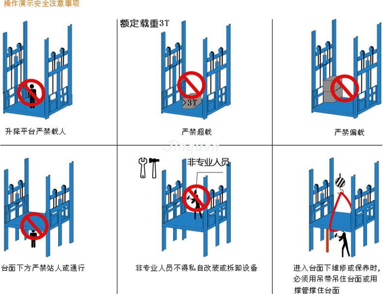 導(dǎo)軌升降貨梯